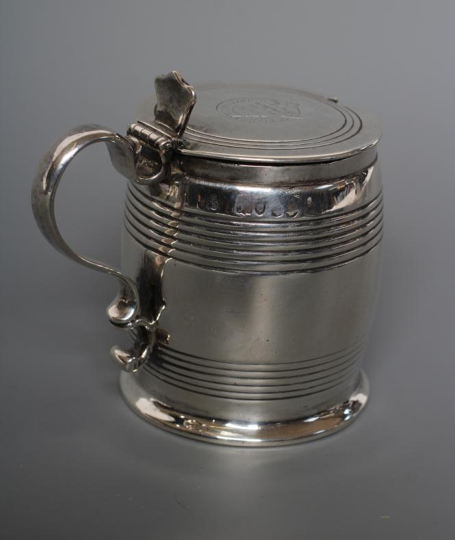 A VICTORIAN SILVER OFFICER'S MUSTARD Image