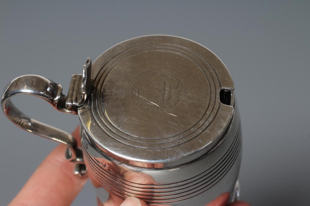 A VICTORIAN SILVER OFFICER'S MUSTARD Image