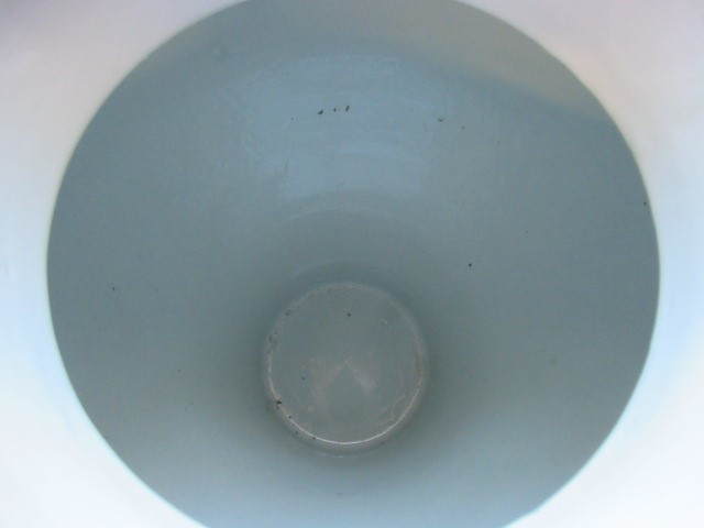 A CHINESE PORCELAIN LARGE JAR AND COVER of inverted baluster form, painted in underglaze blue with Image