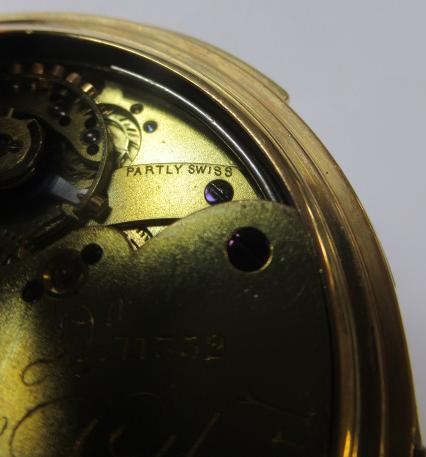 A LATE VICTORIAN 18CT GOLD MINUTE REPEATER HUNTER TOP WIND POCKET WATCH Image