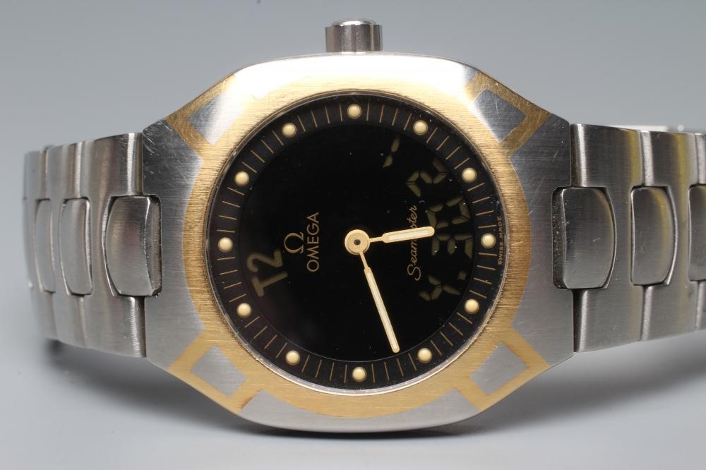 AN OMEGA SEAMASTER T2 DIGITAL WRISTWATCH Image