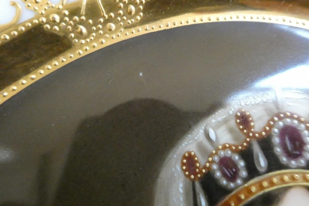 A PAIR OF ROSENTHAL PORCELAIN CABINET PLATES Image