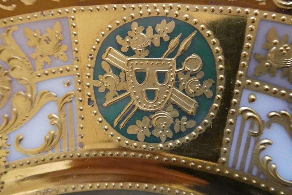 A PAIR OF ROSENTHAL PORCELAIN CABINET PLATES Image