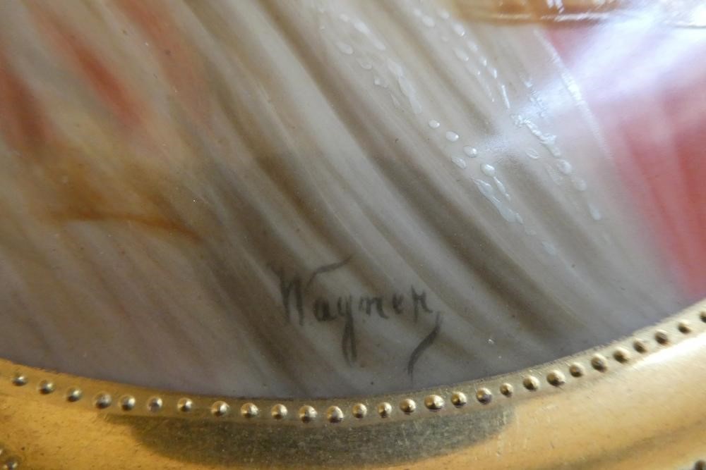 A PAIR OF ROSENTHAL PORCELAIN CABINET PLATES Image