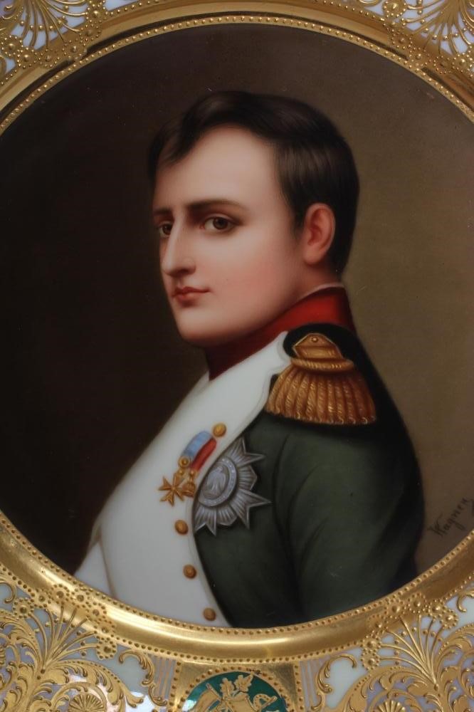 A PAIR OF ROSENTHAL PORCELAIN CABINET PLATES Image