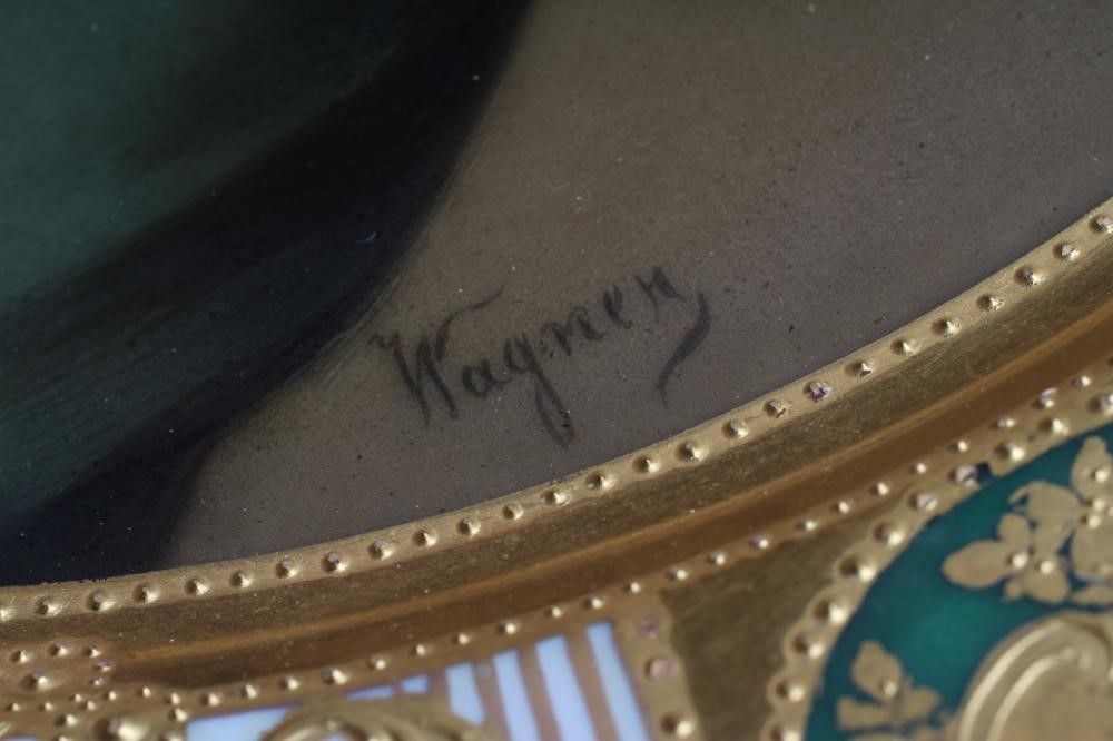 A PAIR OF ROSENTHAL PORCELAIN CABINET PLATES Image