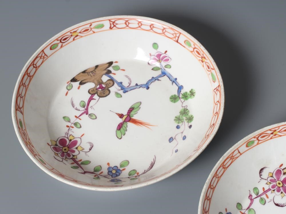 TWO MARCOLINI MEISSEN PORCELAIN CANS AND SAUCERS Image