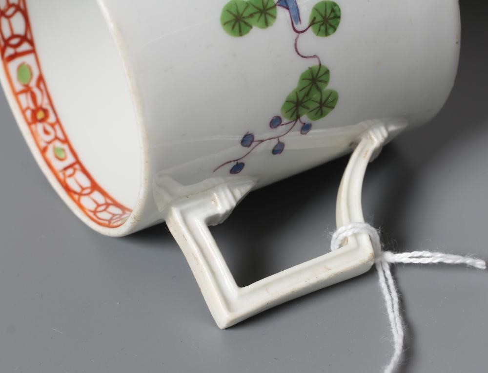 TWO MARCOLINI MEISSEN PORCELAIN CANS AND SAUCERS Image