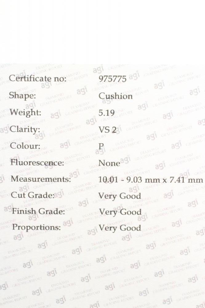 A SOLITAIRE DIAMOND RING Image