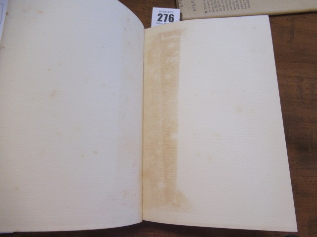 EZRA POUND, SELECTED POEMS, edited by T S Eliot, 1928, Faber and Gwyer, Very good in a fair, torn Image