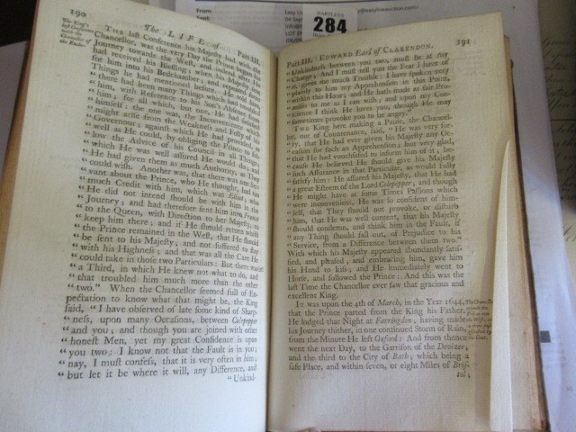 THE LIFE OF EDWARD EARL OF CLARENDON Image