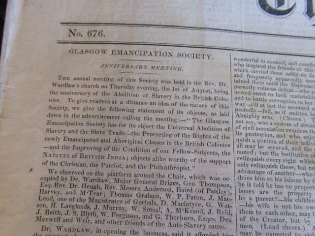 ANTI-SLAVERY CRISIS  GREAT PUBLIC MEETING Image