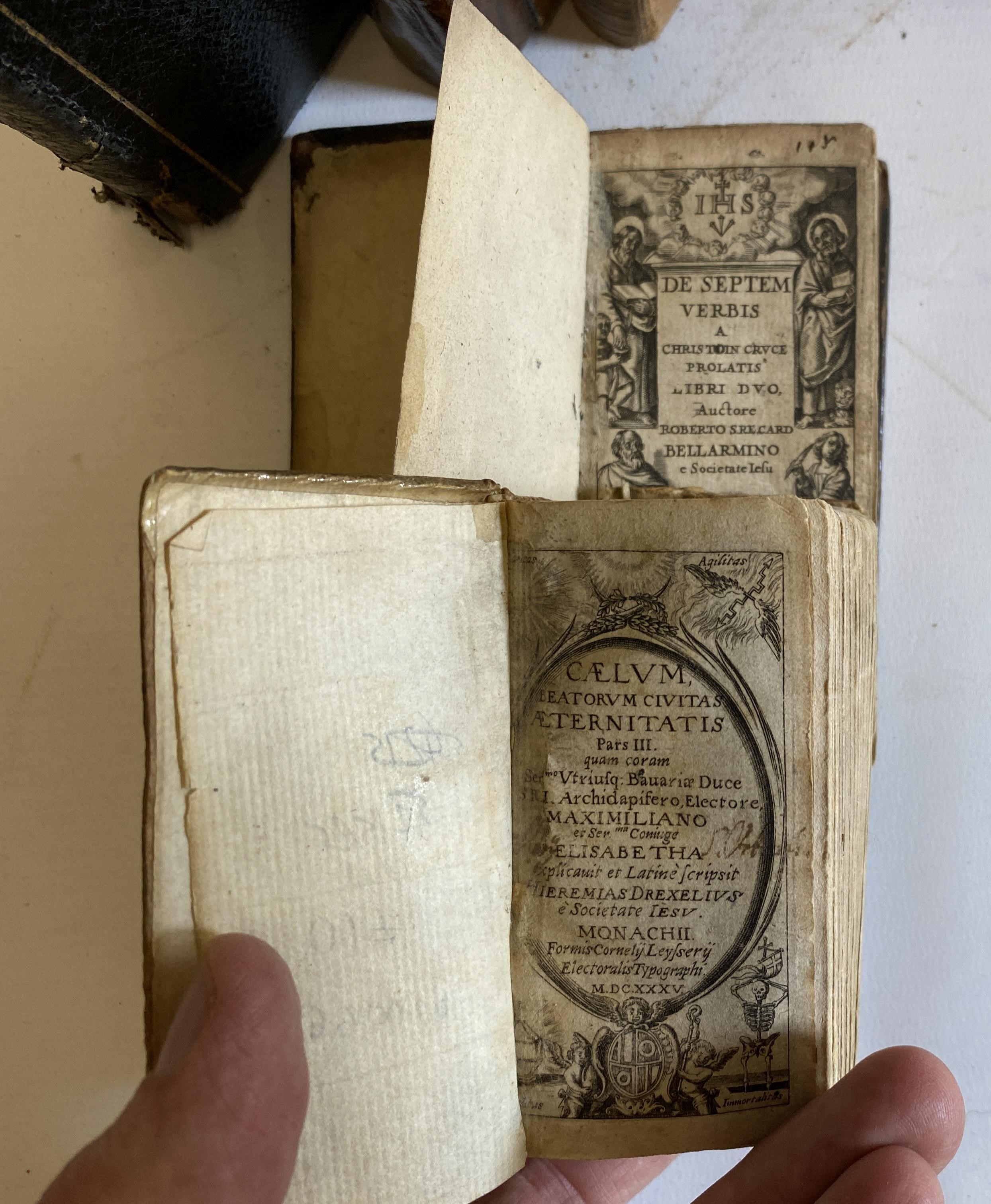 DE SEPTEMBER VERBIS, Roberto Bellarmino, 1634, Cologne, Cornelius Egmont with 6 other antiquarian Image