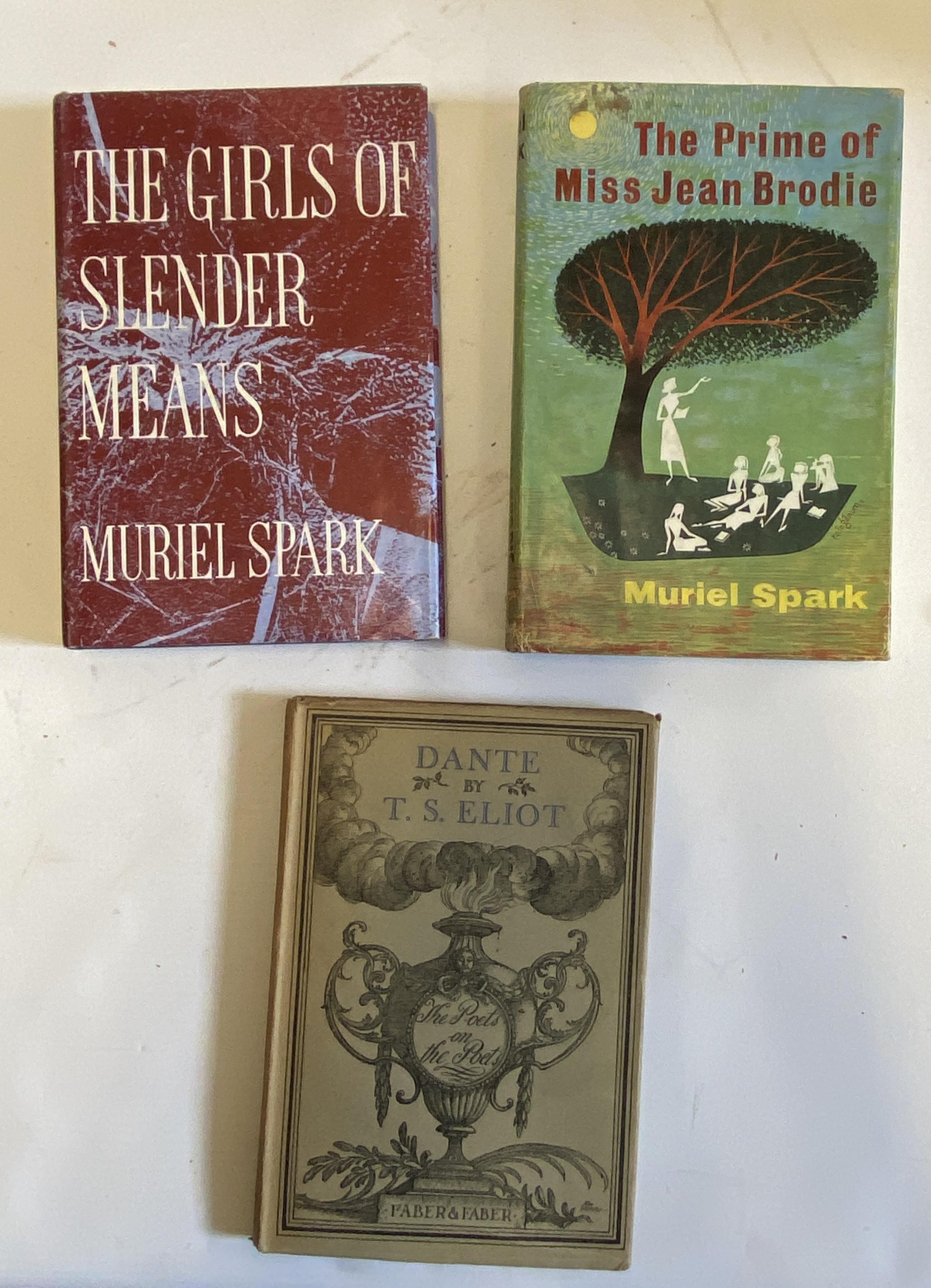 THE PRIME OF MISS JEAN BRODIE, Muriel Spark, 1961, Macmillan, 1st edition WITH The Girl of Slender Image
