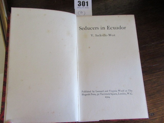 HOGARTH PRESS, Clive Bell, Proust, 1928, 1st edition in jacket lacking chunks of the spine AND V Image