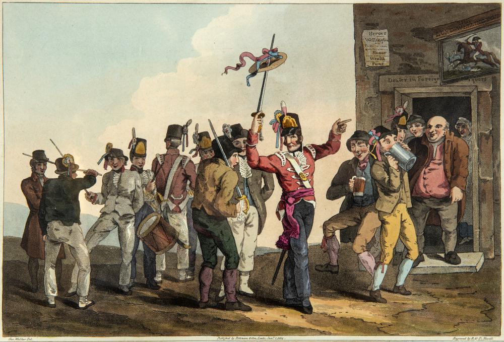 THE COSTUME OF YORKSHIRE ILLUSTRATED BY A SERIES OF FORTY ENGRAVINGS COSTUMES DU COMTE DYORK Image