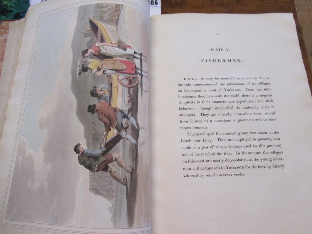 THE COSTUME OF YORKSHIRE ILLUSTRATED BY A SERIES OF FORTY ENGRAVINGS COSTUMES DU COMTE DYORK Image