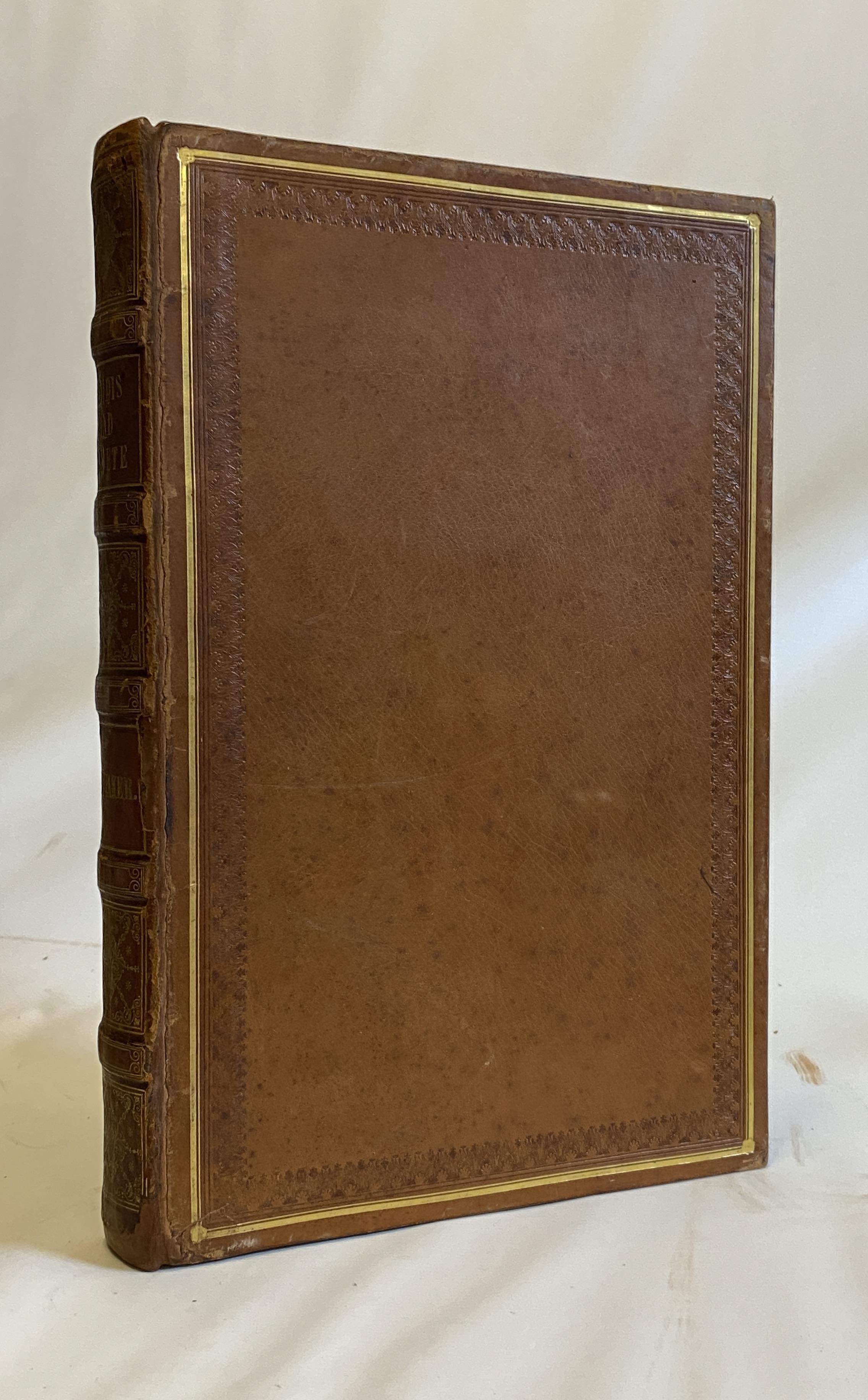 LOIDIS AND ELMETE, Thomas Dunham Whitaker, T Davison, 1816, contemporary full calf, bookplate of Image