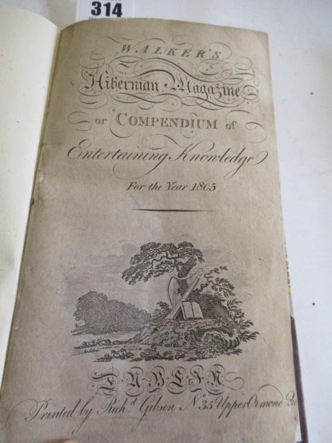WALKER'S HIBERNIAN MAGAZINE OR COMPENDIUM ... 1805 Image