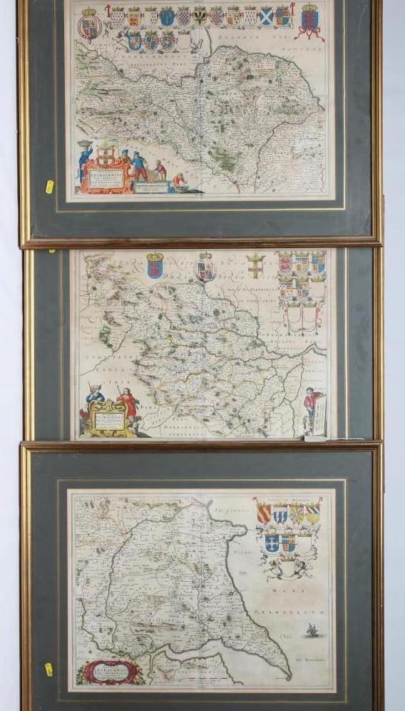 JOHANNES BLAEU (1650-1712) "EBORACENSIS" Image