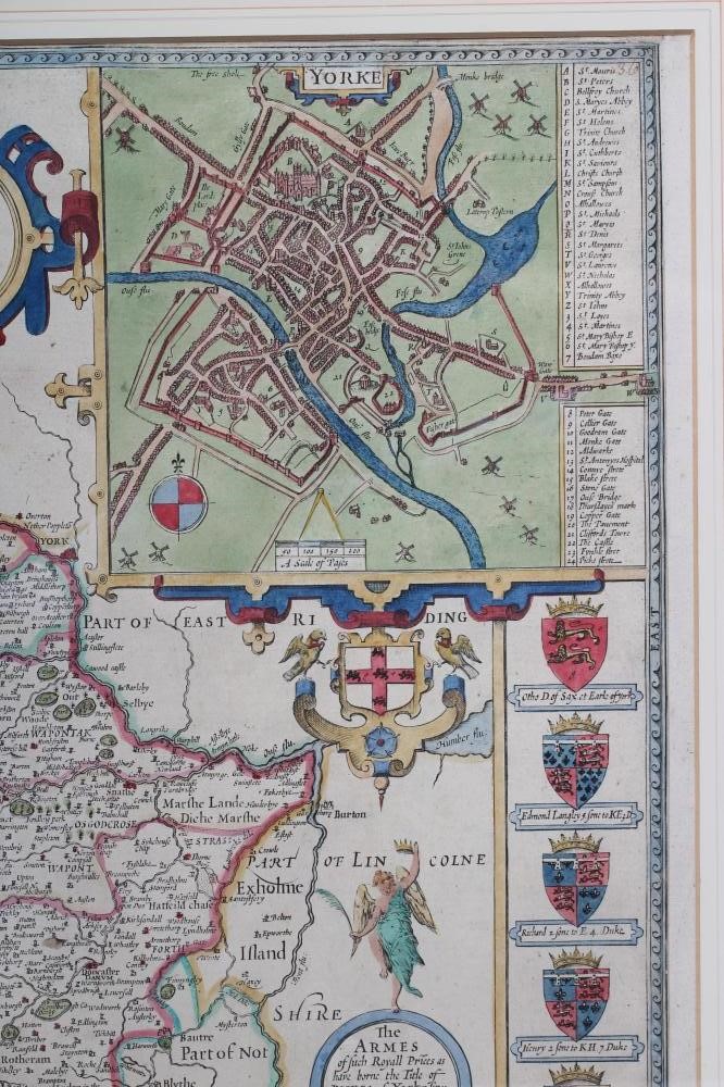 JOHN SPEED (1552-1629) The West Riding of Yorkshire Image