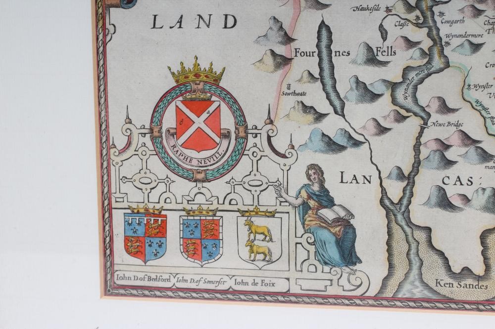 JOHN SPEED (1552-1629) Westmorland Image