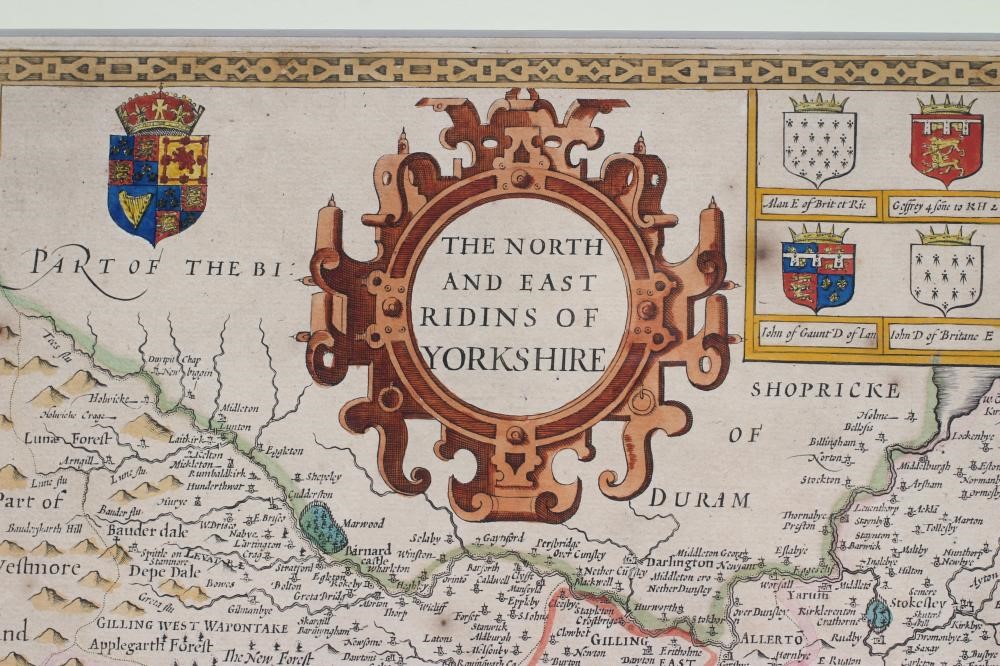JOHN SPEED (1552-1629) The North and East Ridings of Yorkshire Image