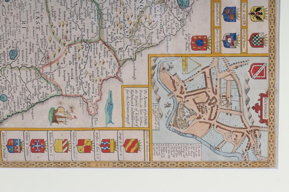 JOHN SPEED (1552-1629) The North and East Ridings of Yorkshire Image