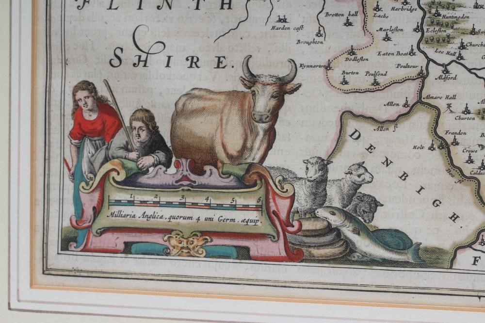 JOHANNES BLAEU (1650-1712) Cheshire Image