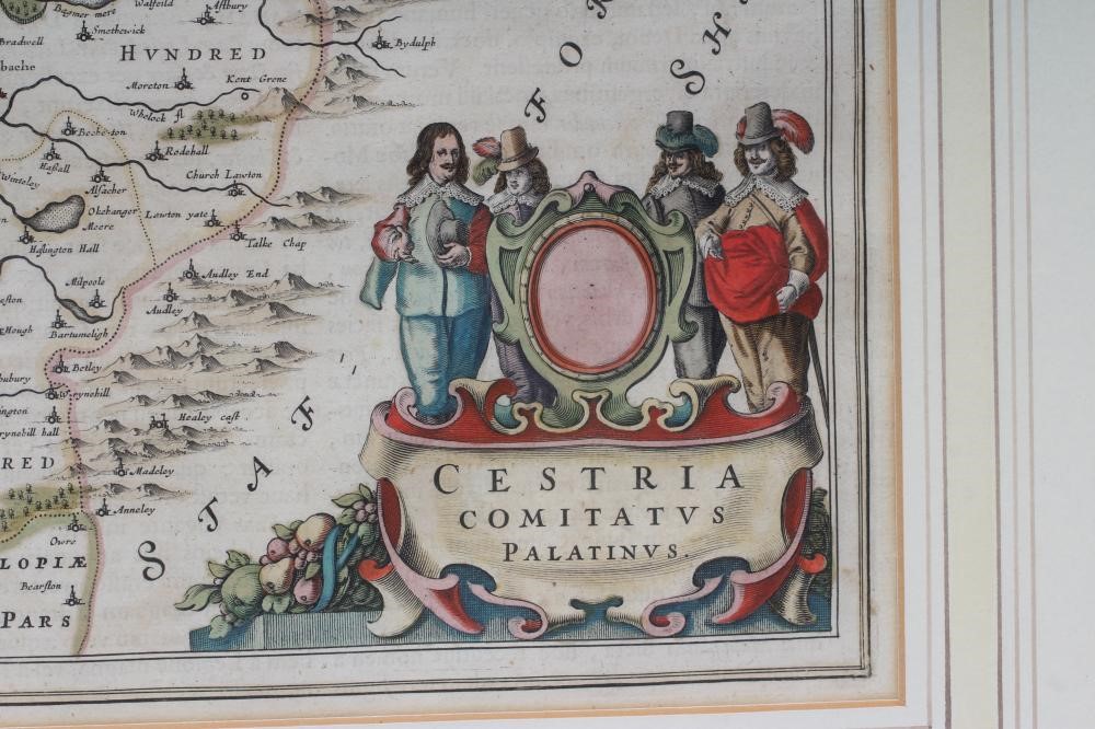 JOHANNES BLAEU (1650-1712) Cheshire Image