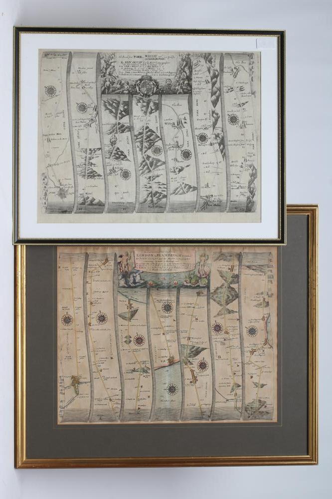 John ogilby (16001676) york to scarborough/whitby Hartleys