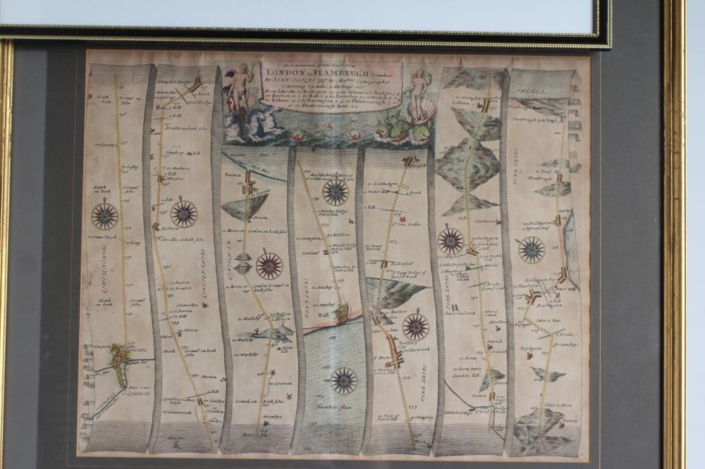 John ogilby (16001676) york to scarborough/whitby Hartleys