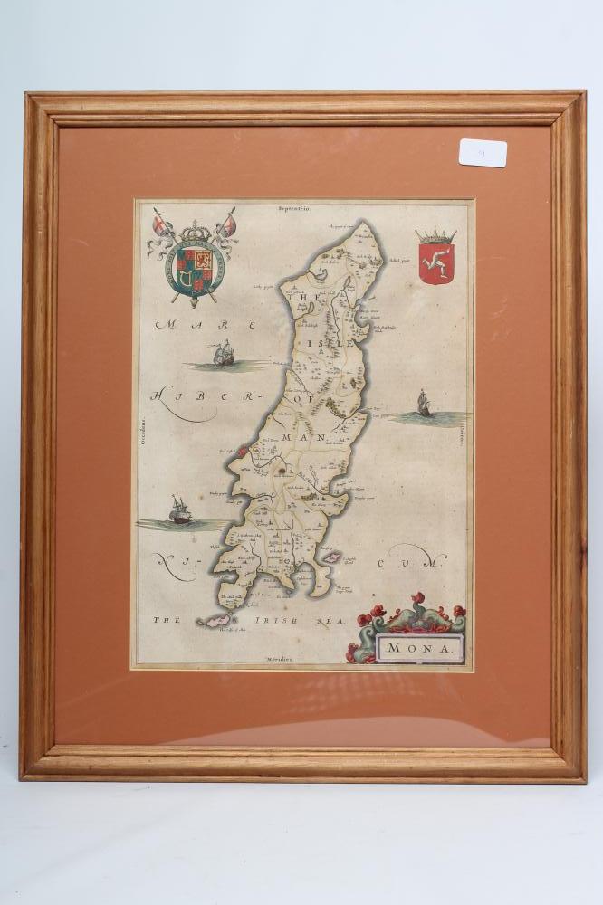 JOHANNES BLAEU (1650-1712) Isle of Man Image