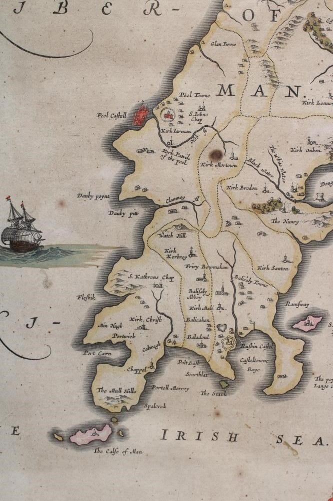 JOHANNES BLAEU (1650-1712) Isle of Man Image