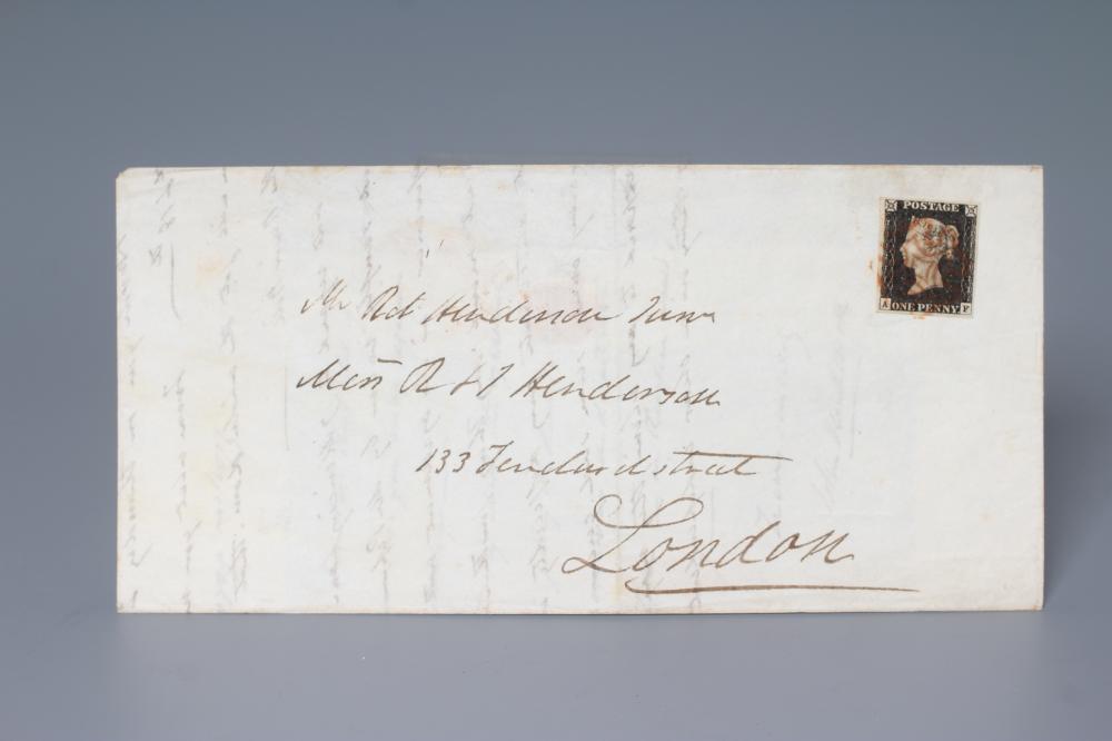 PENNY BLACK on cover, AF, tied by Red MX (Est. plus 24% premium inc. VAT) Image