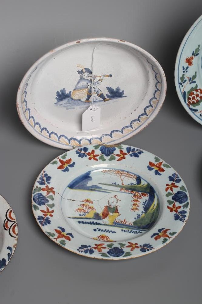 AN ENGLISH DELFT PLATE Image