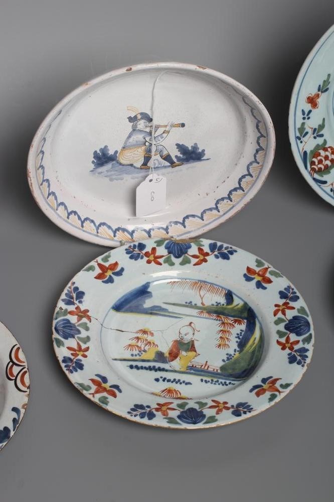AN ENGLISH DELFT PLATE Image
