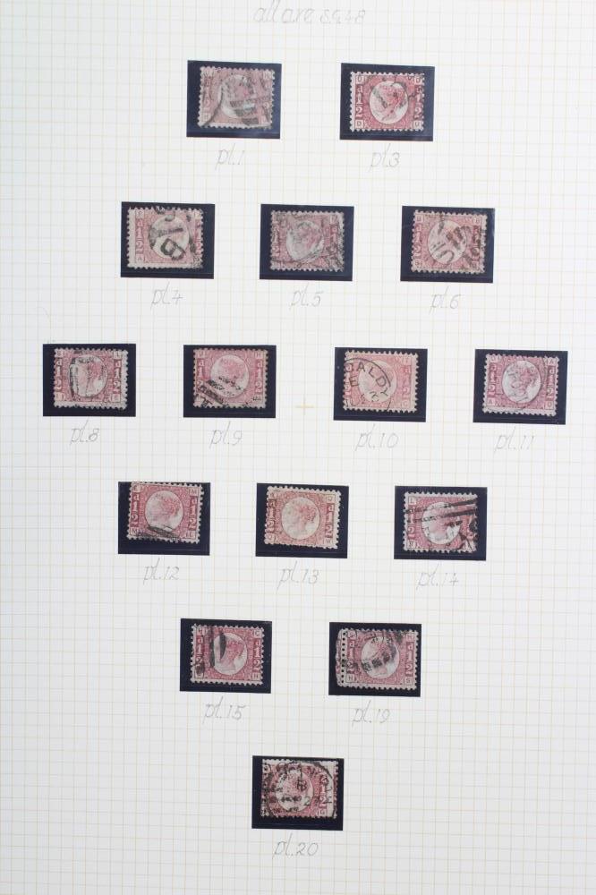 SET OF 1870 "BANTAMS" Plate 1 - Plate 20 (Est. plus 24% premium inc. VAT) Image