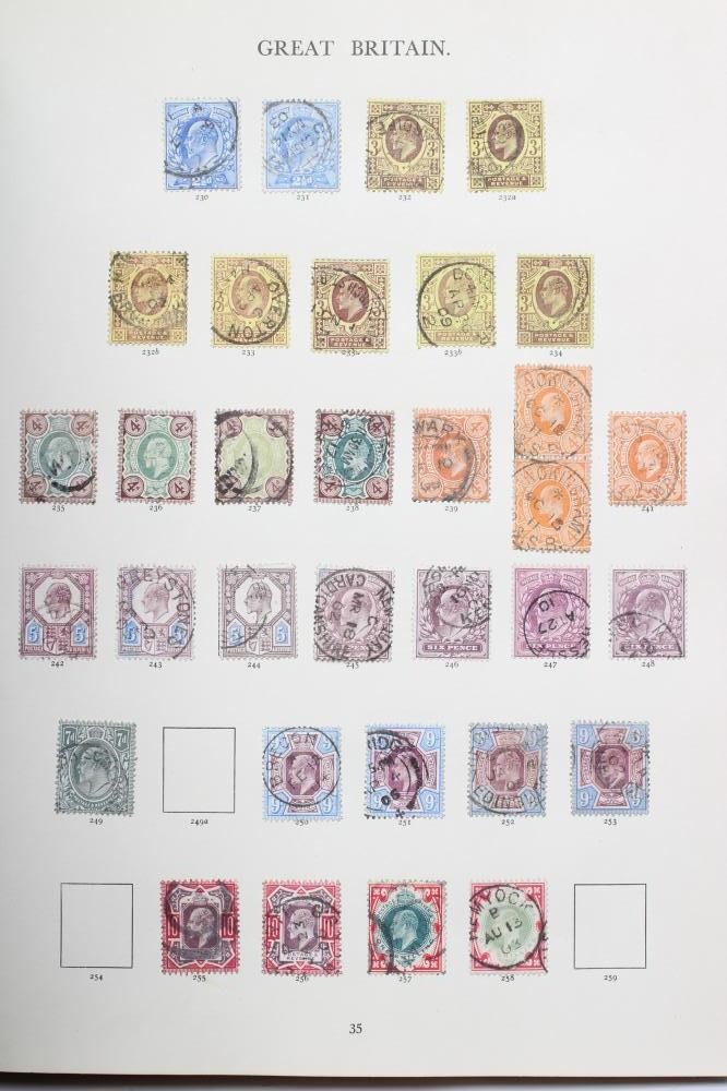 WINDSOR ALBUM FROM 1840, includes good range of Fine Used Surface Printed & £1 PUC etc (Est. plus Image