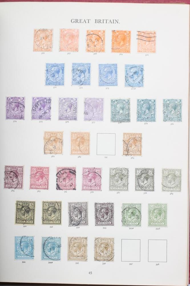 WINDSOR ALBUM FROM 1840, includes good range of Fine Used Surface Printed & £1 PUC etc (Est. plus Image