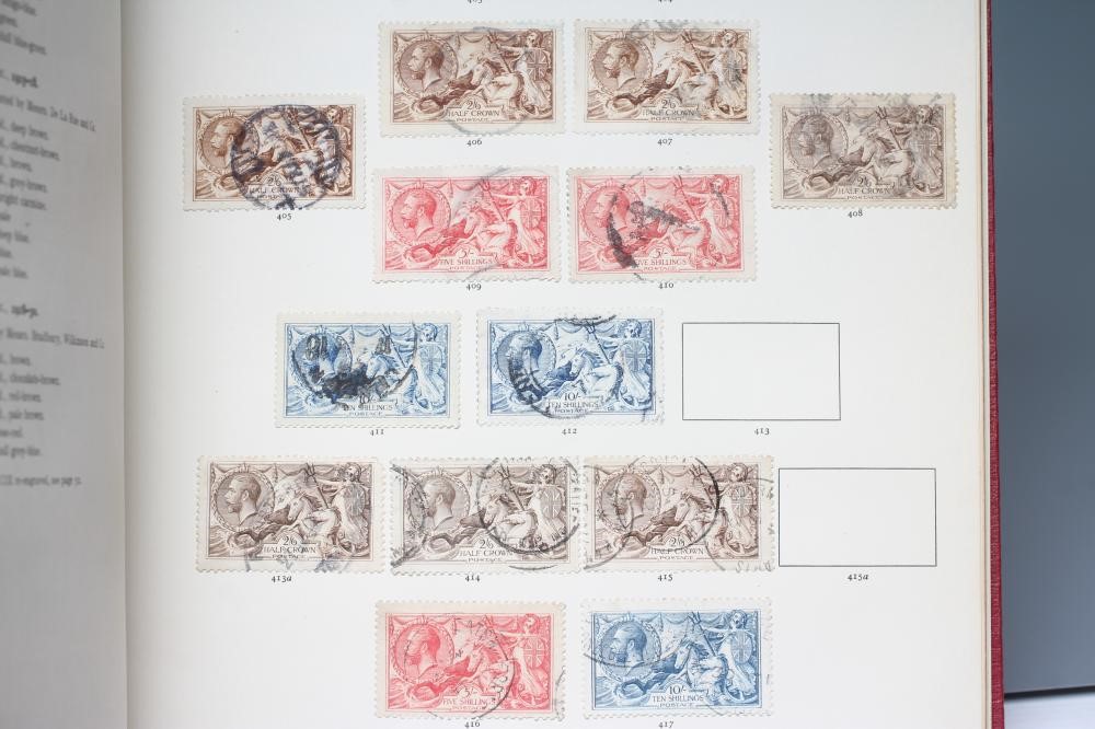 WINDSOR ALBUM FROM 1840, includes good range of Fine Used Surface Printed & £1 PUC etc (Est. plus Image