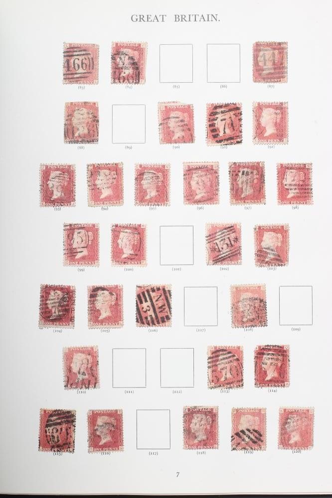 WINDSOR ALBUM FROM 1840, includes good range of Fine Used Surface Printed & £1 PUC etc (Est. plus Image