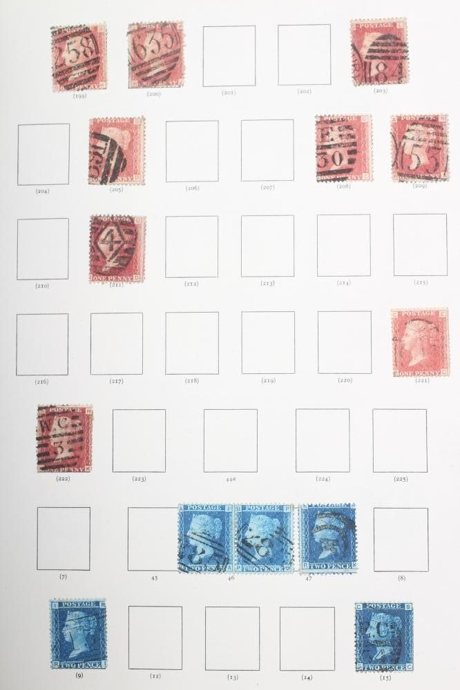 WINDSOR ALBUM FROM 1840, includes good range of Fine Used Surface Printed & £1 PUC etc (Est. plus Image