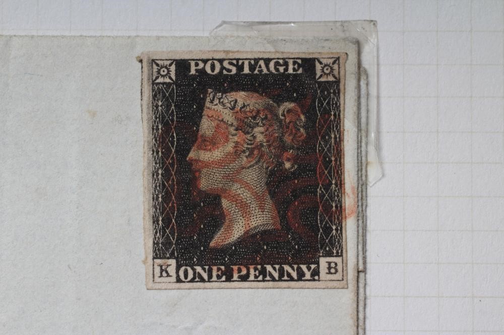 GB ALBUM, better items including two Penny Blacks and five 1841 2d Blues (Est. plus 24% premium inc. Image