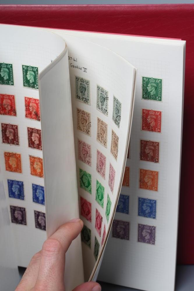 GB ALBUM, better items including two Penny Blacks and five 1841 2d Blues (Est. plus 24% premium inc. Image