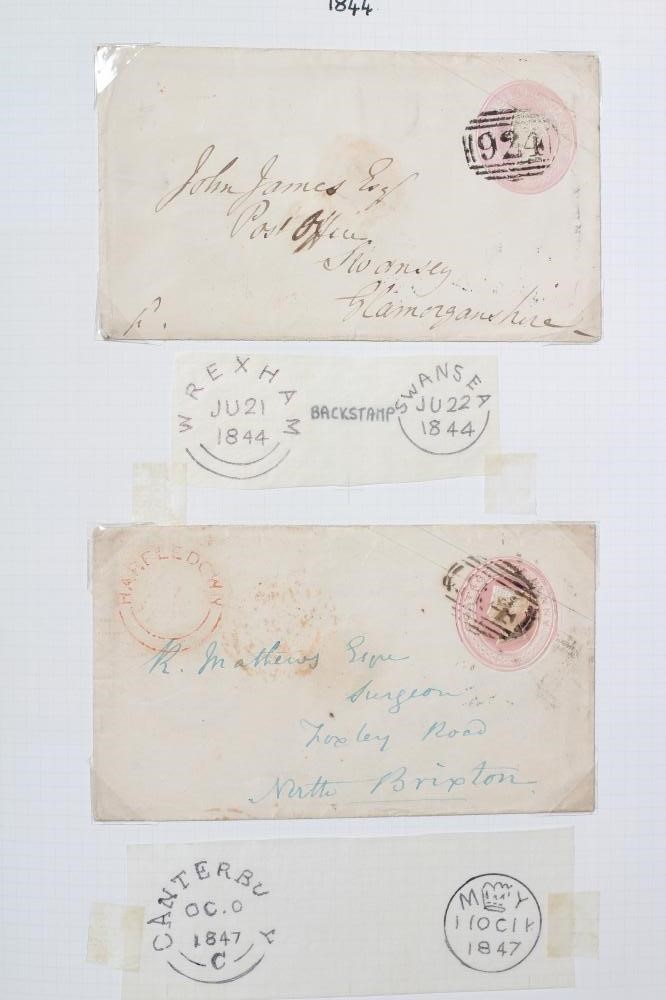 GB ALBUM, better items including two Penny Blacks and five 1841 2d Blues (Est. plus 24% premium inc. Image