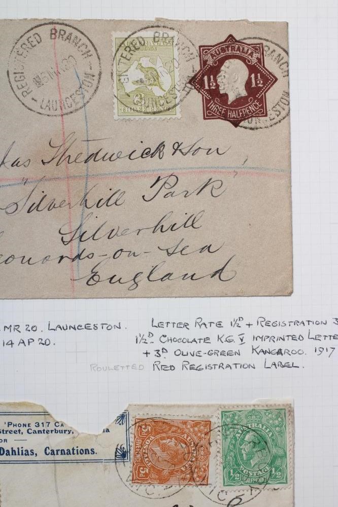 SUPERB COLLECTION OF AUSTRALIAN STAMPS, 1913-46 VALUES TO £1 AND £2, Sydney Harbour Bridge 5/= (Est. Image