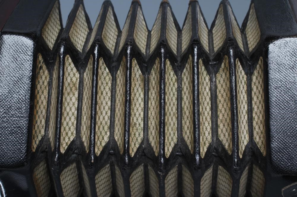 A LACHENAL & CO. CONCERTINA of typical hexagonal form Image