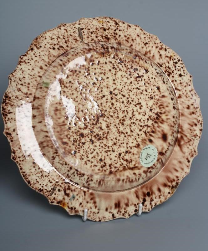 TWO WHIELDON EARTHENWARE PLATES Image