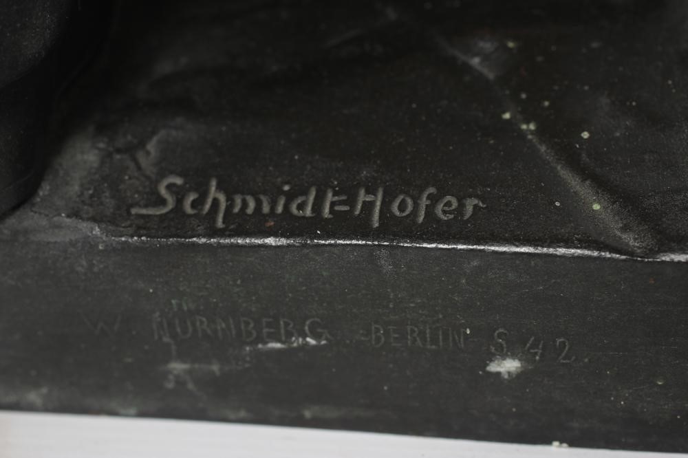 OTTO SCHMIDT-HOFFER (German 1873-1925) Figure of a quarry worker Image